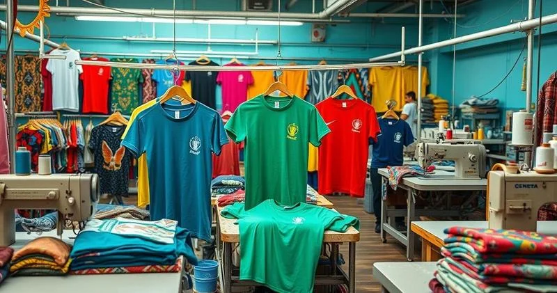 Confecção de camisetas personalizadas