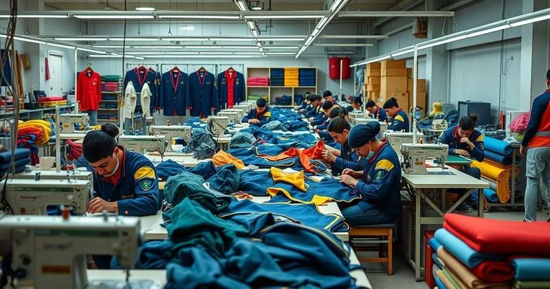 Fábrica de uniformes em Fortaleza