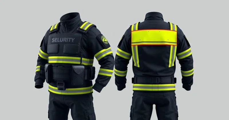 Roupa operacional de segurança