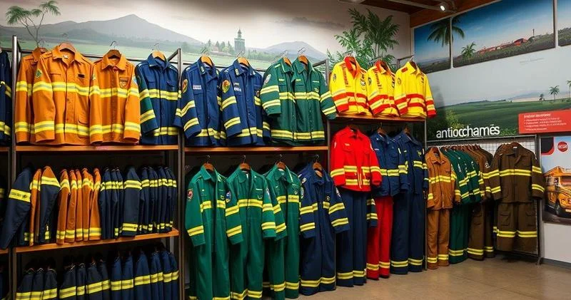 Uniforme antichama no Ceará