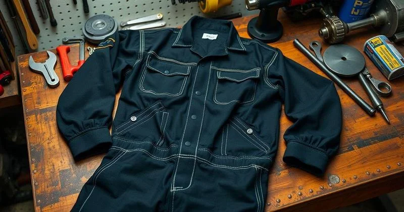 Uniforme de mecânico industrial
