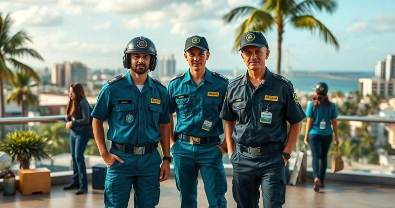 Uniforme operacional em Fortaleza