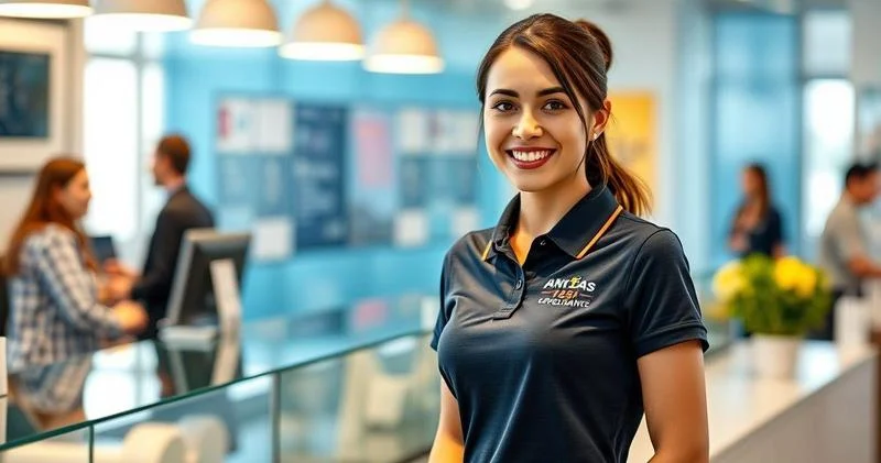 Uniforme personalizado feminino